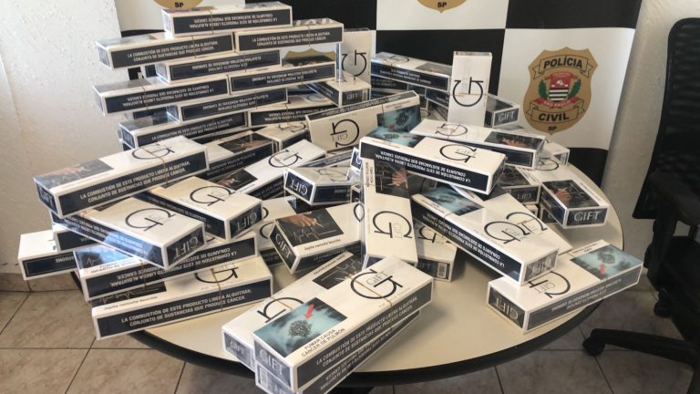 Grande quantidade de cigarros estrangeiros são apreendidos no Litoral e dono de adega é indiciado