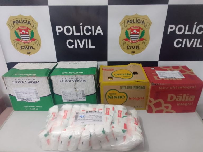 Carga de alimentos roubados em São Vicente é recuperada