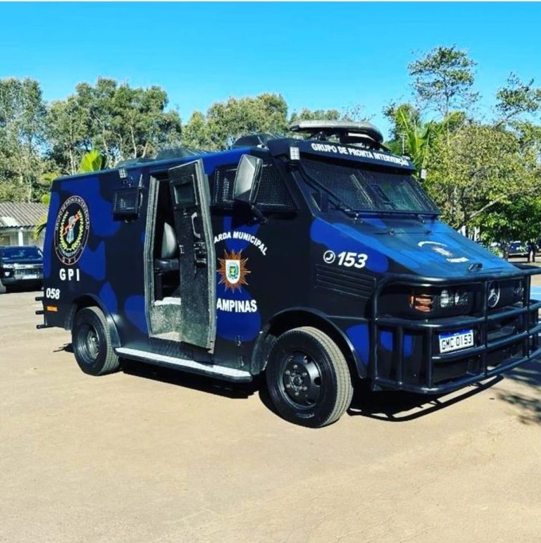 Guarda Municipal recebe veículo blindado em Campinas