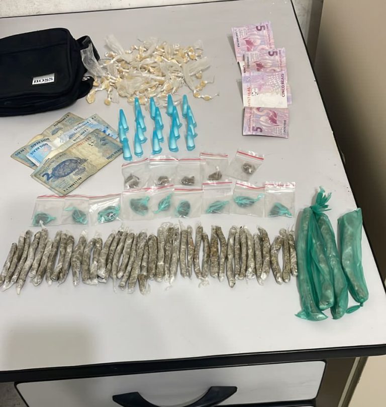 Flagrante de tráfico: Homem é preso em  Mongaguá