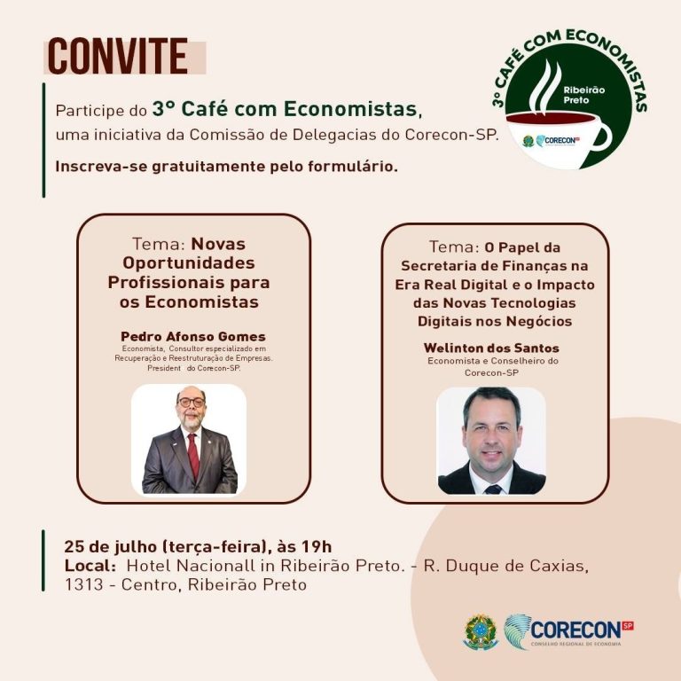 Conselho de Economia promove encontro em Ribeirão