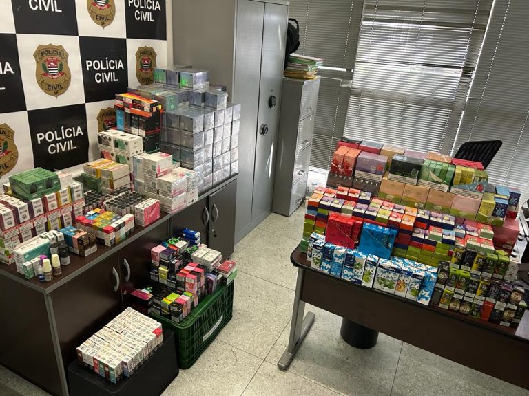 A morte eletrônica: Polícia apreende 10 mil "vapes" em Americana