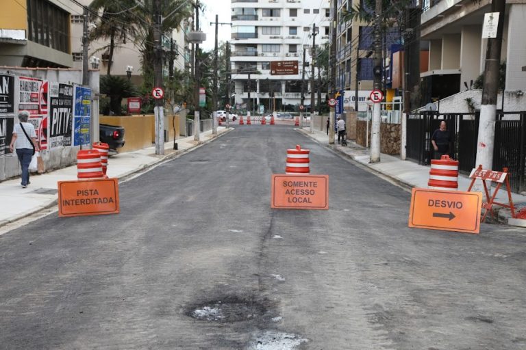 Obras na Azevedo Sodré avançam e parte do trecho é liberado