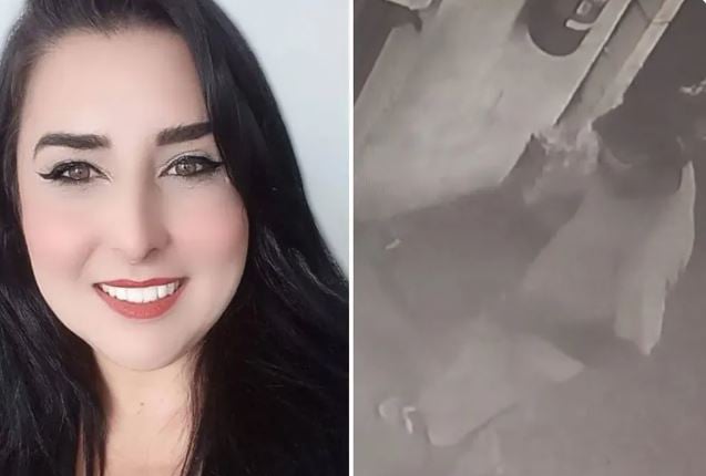 Câmera registra o momento em que cabeleireira morta fica com o morador de rua acusado de assassinato