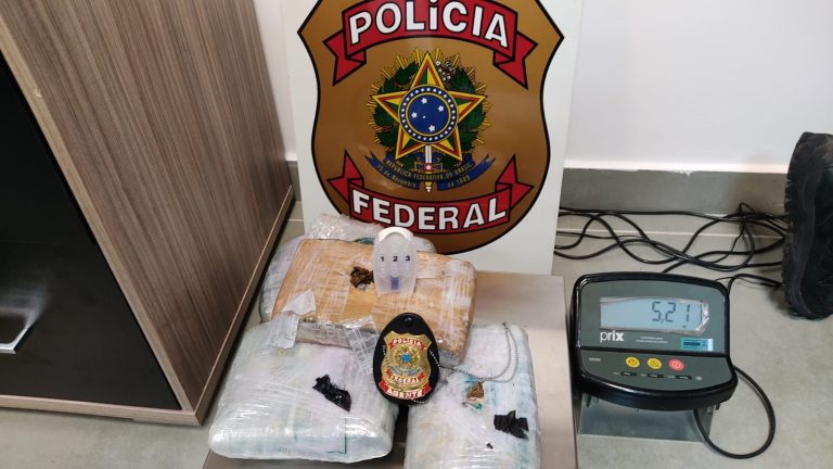 Polícia Federal apreende 5kg de “skunk” em mala de passageira no Aeroporto em Viracopos, em  Campinas