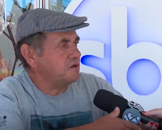 Em Campos, reportagem do Novo Dia se encontra com telespectador fiel do jornal