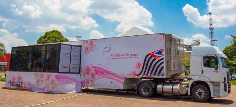 Mamografia gratuita está disponível através de carreta-móvel em Campinas