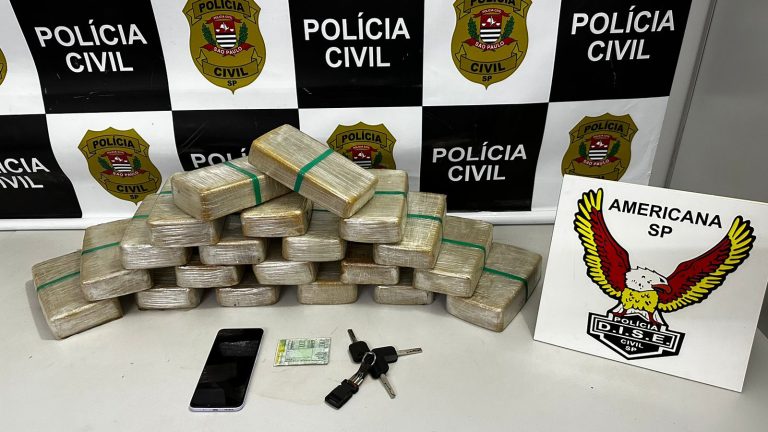 Operação Fronteira da Polícia Civil apreende pasta base de cocaína  em Rio Claro