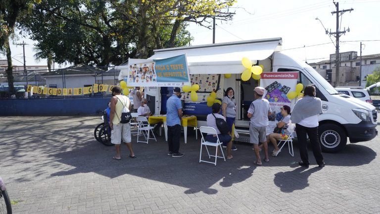 Mais de 3 mil testes de hepatites são oferecidos no Guarujá