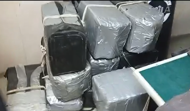 VÍDEO – Mais de 300 kg de cocaína escondidos em forro de navio no Porto de Santos são apreendidas