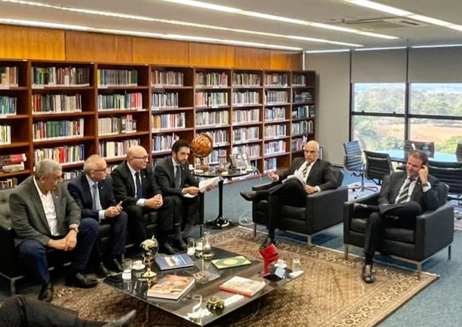 Prefeito de Campinas participa de audiência com Alexandre de Moraes