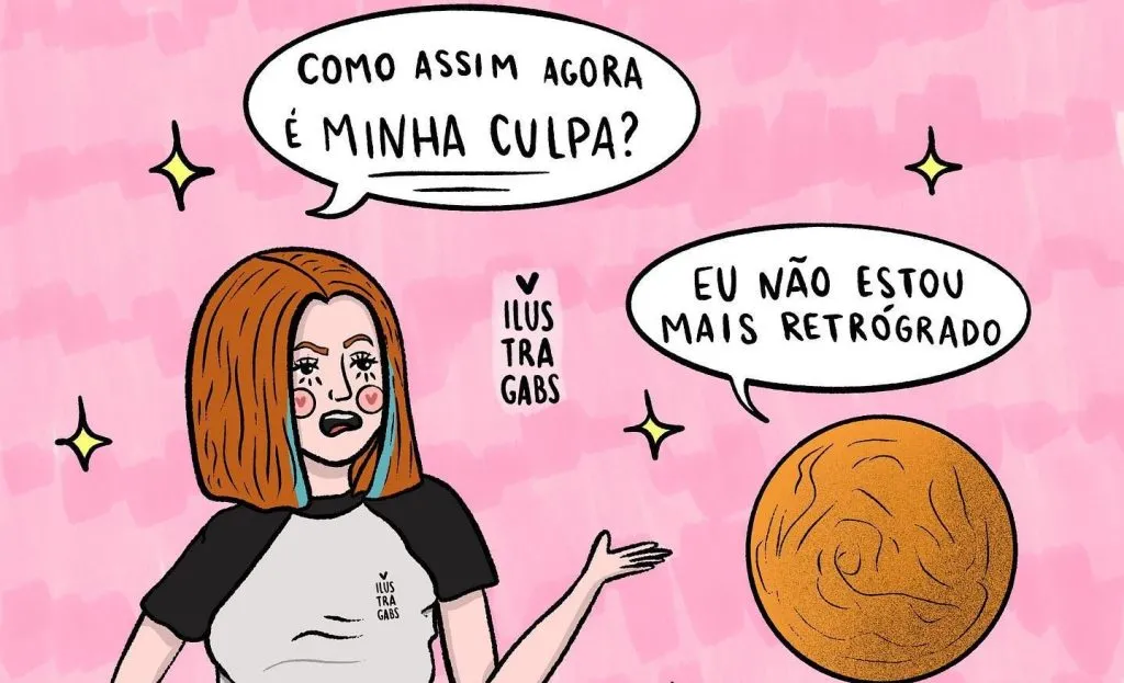 meme mercúrio retrógrado