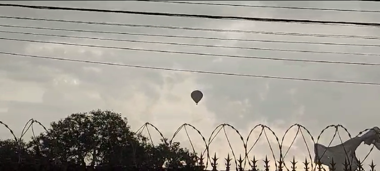 Por condições climáticas, balão com 15 passageiros realiza pouso forçado em Ribeirão