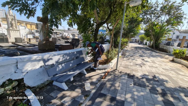 Cemitérios de Santos preparam programação especial para o Dia dos Pais
