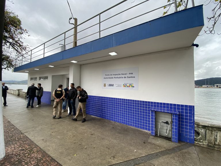 Ponte de Inspeção Naval de Santos é entregue após mais de 10 anos