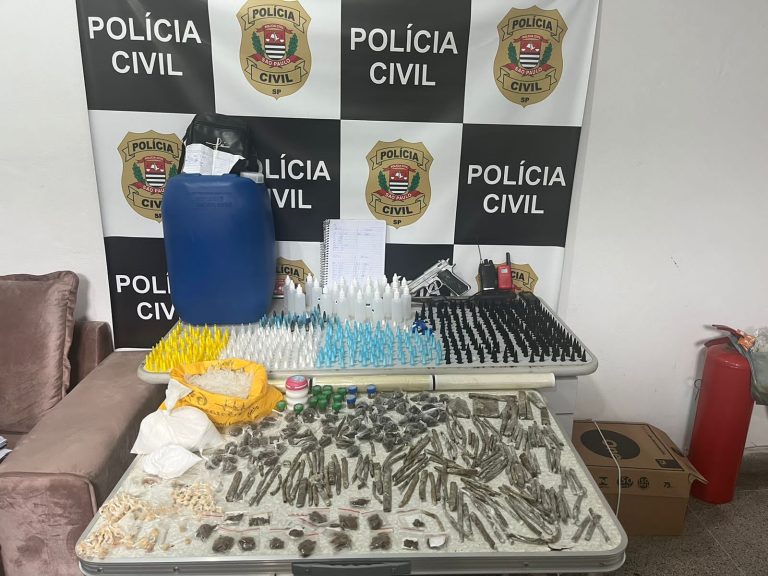 Depósito de drogas é descoberto no Litoral e entorpecentes são apreendidos