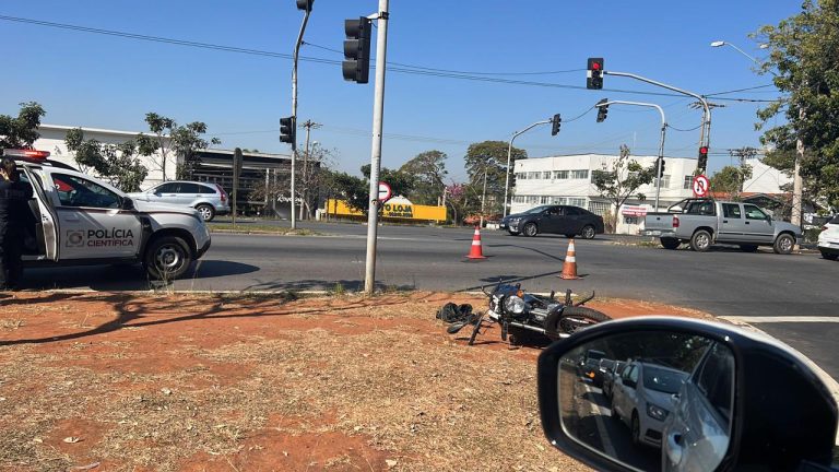 Homem reage a assalto, atropela criminoso e é baleado em Campinas