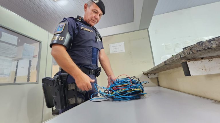 Casal é detido furtando fios de cobre em Limeira