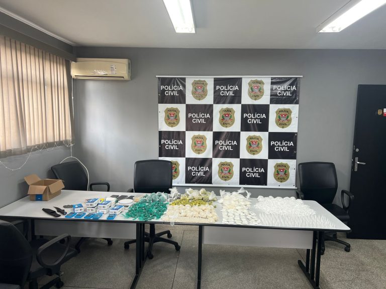 Casal é preso em flagrante por tráfico e cárcere privado