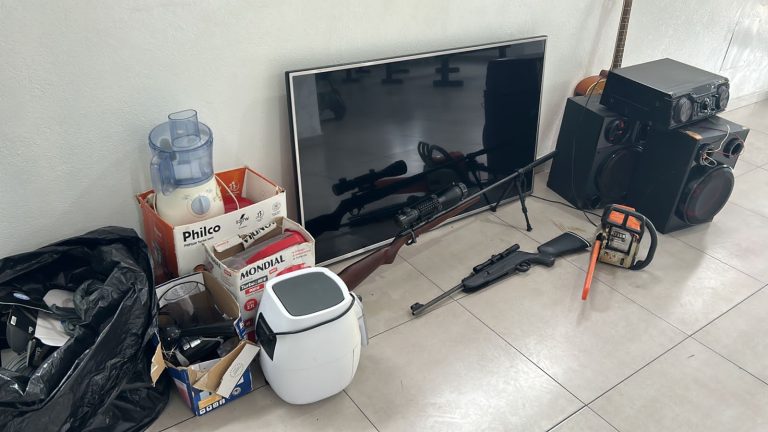 PM prende quadrilha especializada e  roubar chácaras