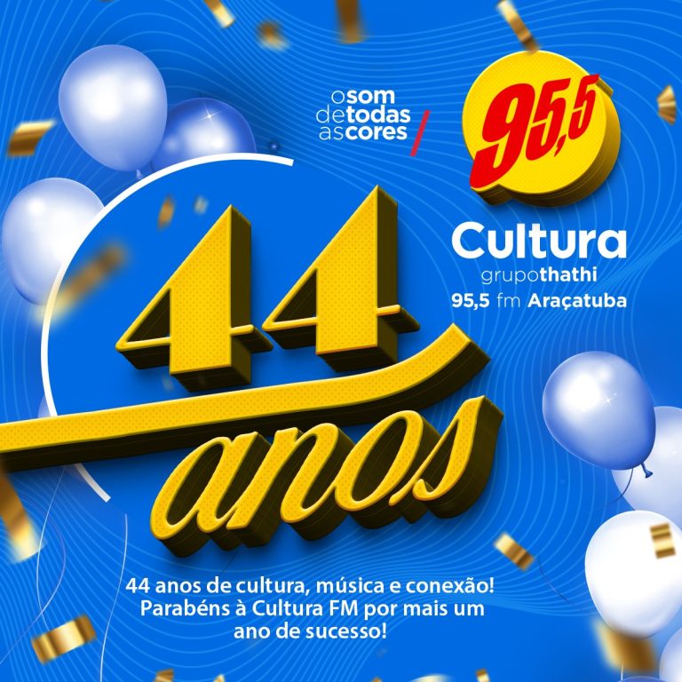 Festa de Aniversário da Cultura FM 44 anos