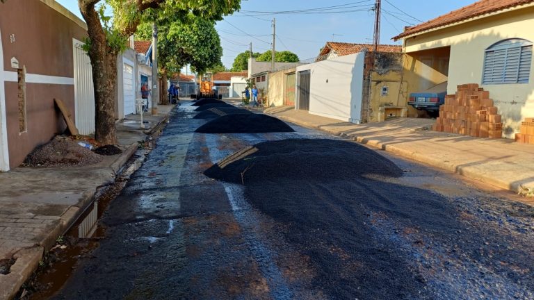 SOSP faz mais de mil metros de reperfilamento em Araçatuba