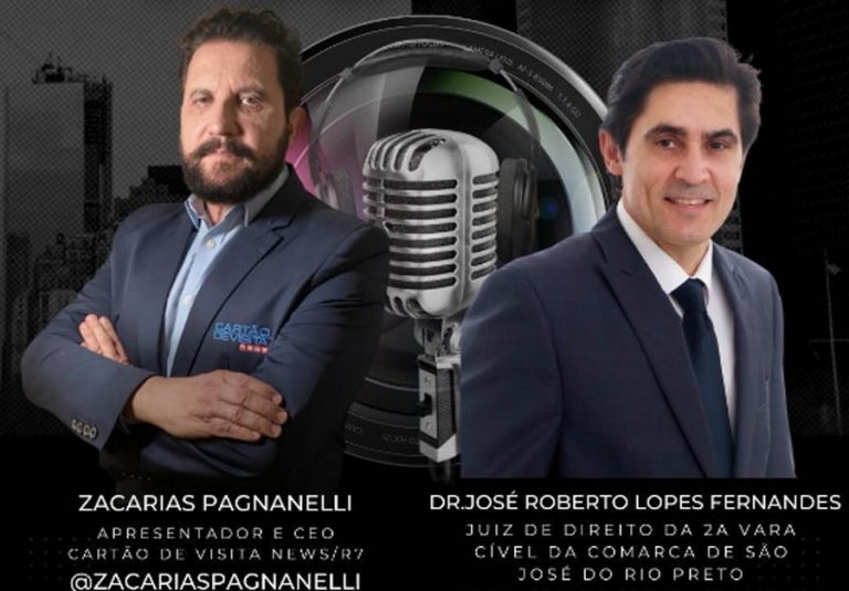 Programa Cartão de Visita entrevista o Juiz Dr. José Roberto Lopes Fernandes