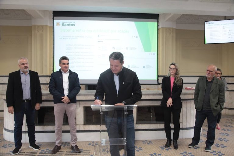 Plataforma para o aceleramento de obras em Santos é lançada