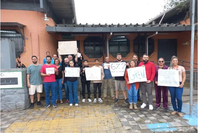 Começa a greve de professores e funcionários das Etecs e Fatecs da Baixada Santista