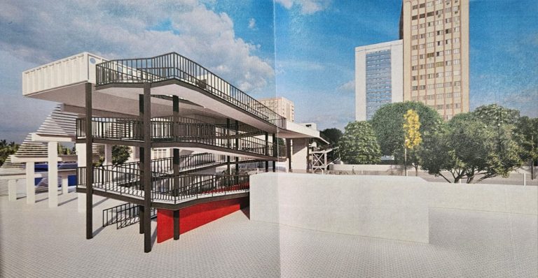 Nova rampa para ciclistas na passarela de Santos é aprovada