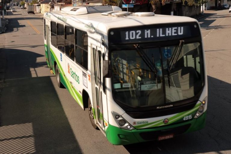 Mais ônibus de Santos vão circular no Ilhéu Alto
