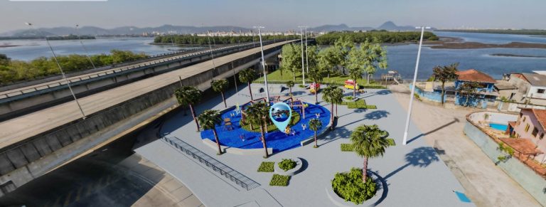 Faça um incrível passeio em 3D pelo Parque Linear de Cubatão