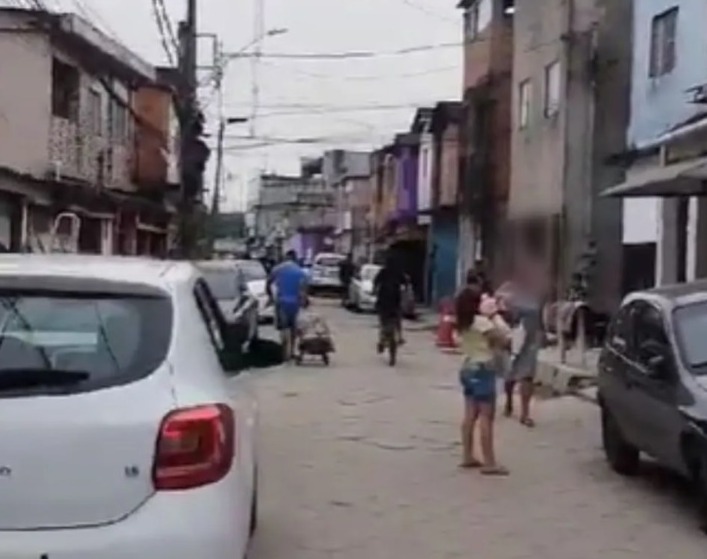 Mulher é baleada e suspeito é preso durante operação em Cubatão