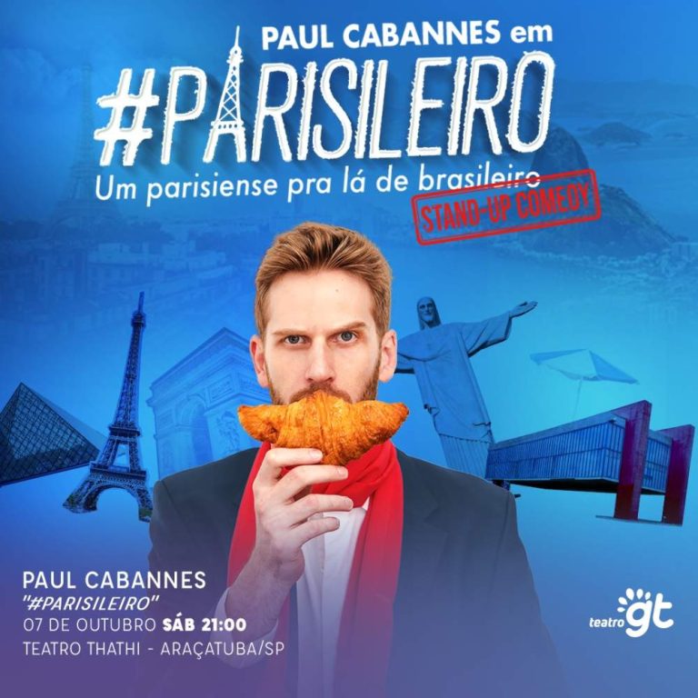 Paul Cabannes apresenta seu novo show em Araçatuba