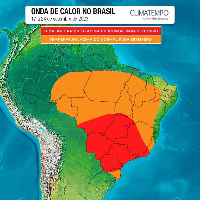 onda de calor fim inverno 2023
