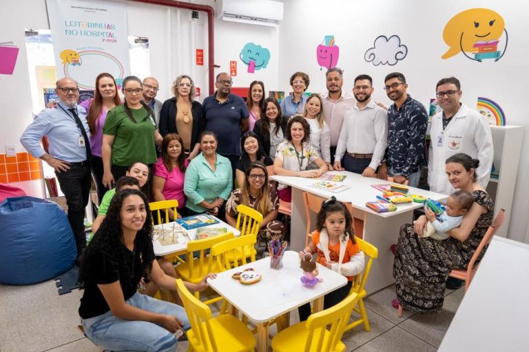 Biblioteca do projeto Leiturinhas no Hospital chega à Hortolândia