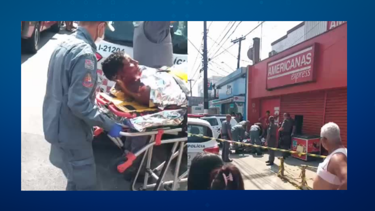 Se deu mal! Bandido é baleado quatro vezes após tentar assaltar loja, em Guarujá 