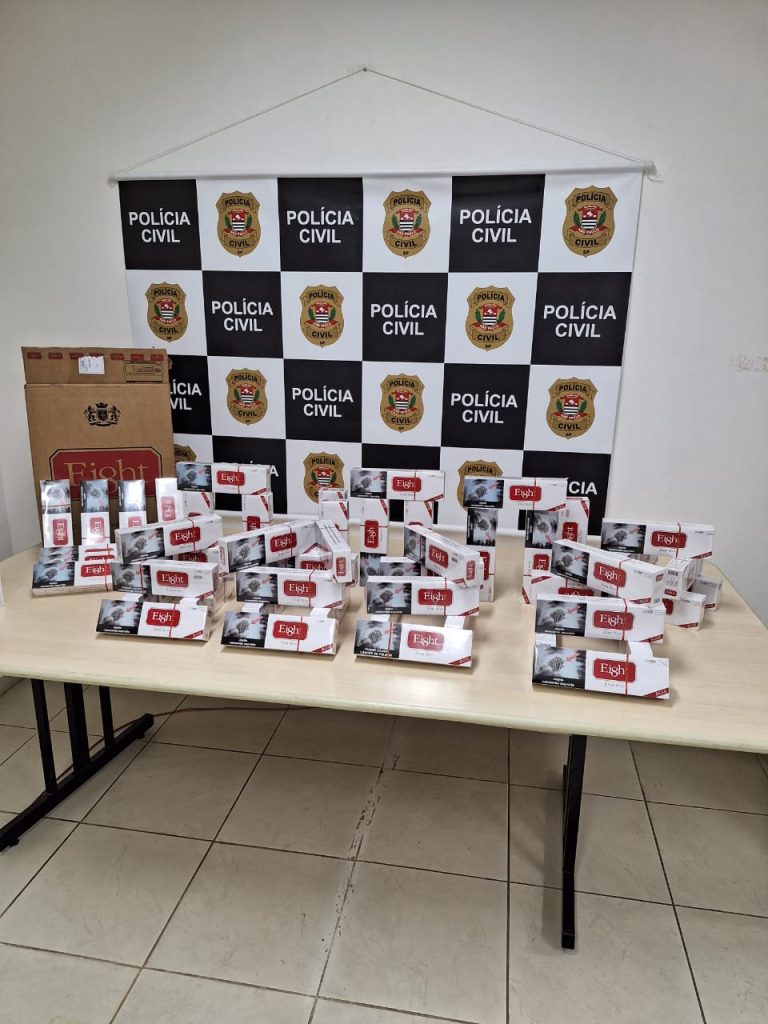 Polícia apreende 300 mil maços de cigarros em Sumaré