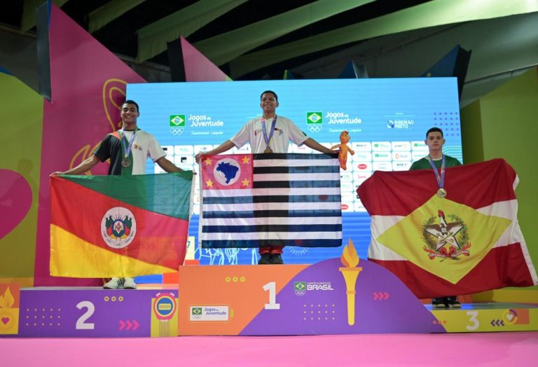 São Paulo lidera o quadro de medalhas dos Jogos da Juventude