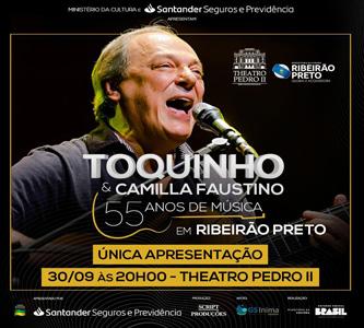 Toquinho comemora 55 anos de carreira no Theatro Pedro II