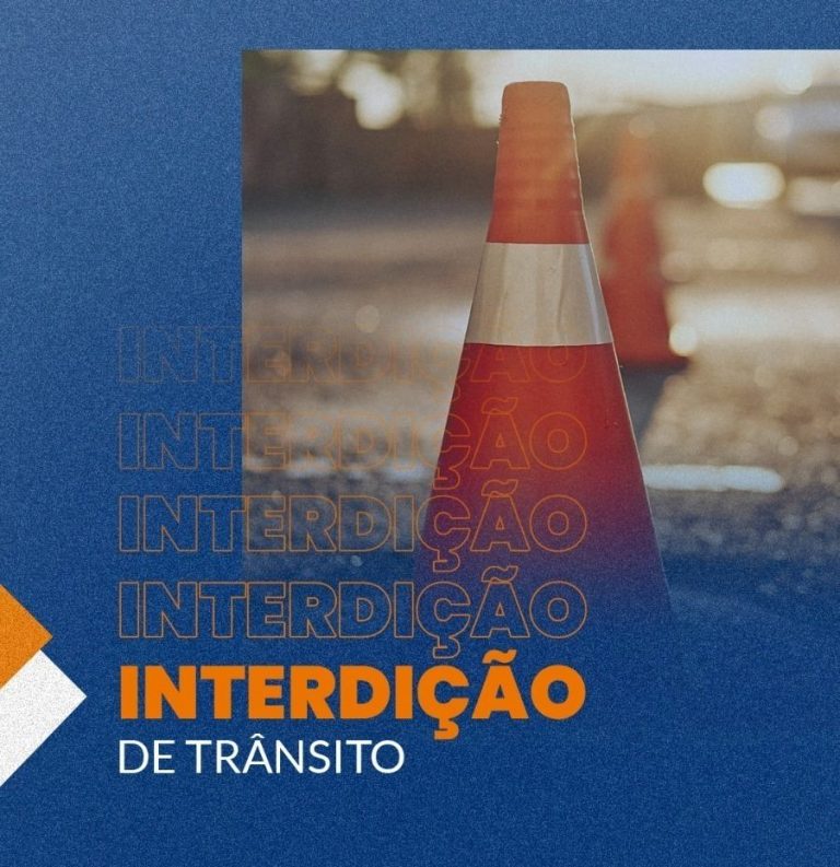 Interdição de trânsito em Araçatuba