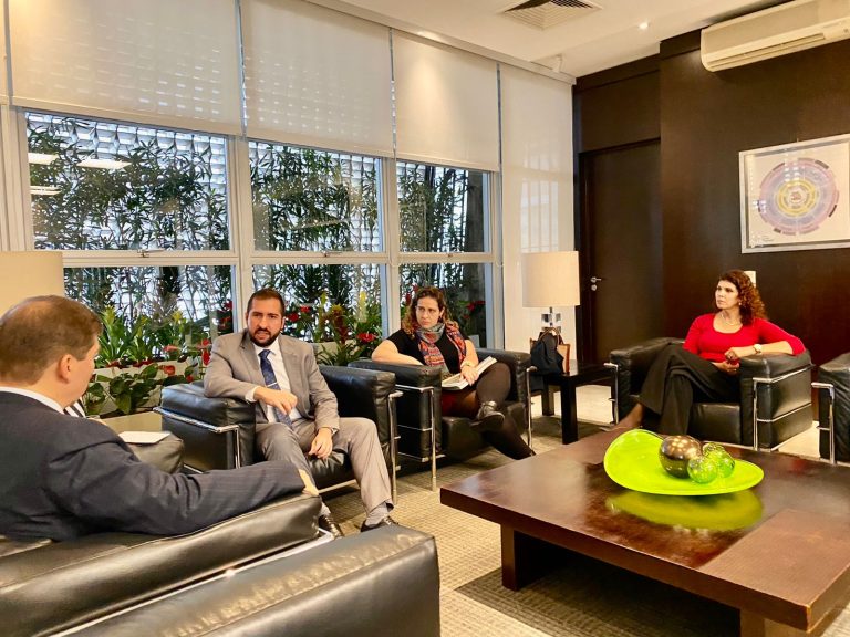 Prefeito de São Vicente se reúne com o FIESP para implantar unidade do SENAI