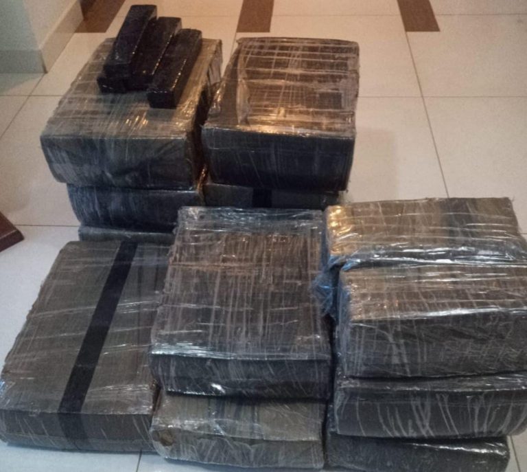 BAEP encontra grande quantidade de maconha em Sandero e mulher é detida na Vila Virgínia