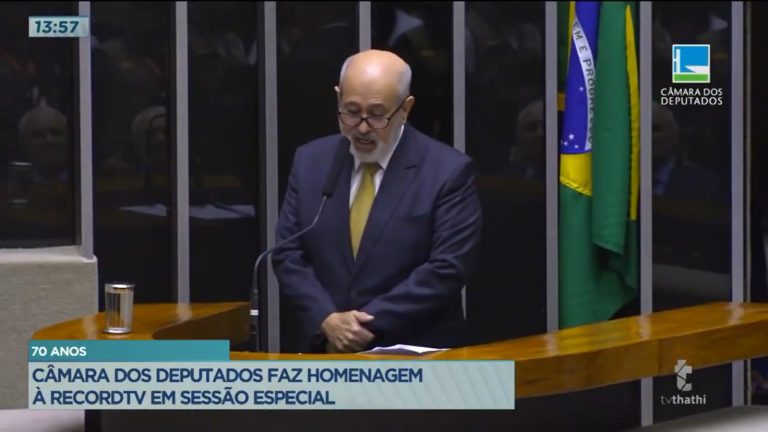 Record TV completa 70 anos e recebe homenagens em Brasília