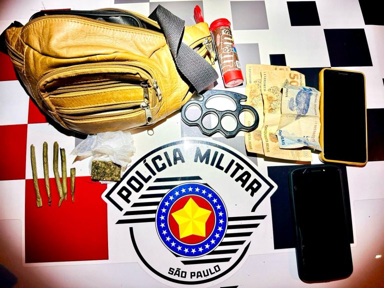 Homem é preso após apresentar comportamento suspeito