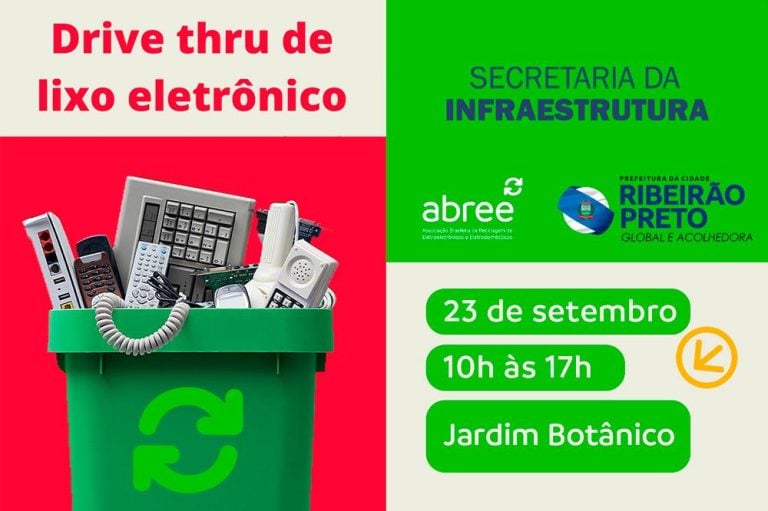 Drive-thru para eletroeletrônicos no final de semana