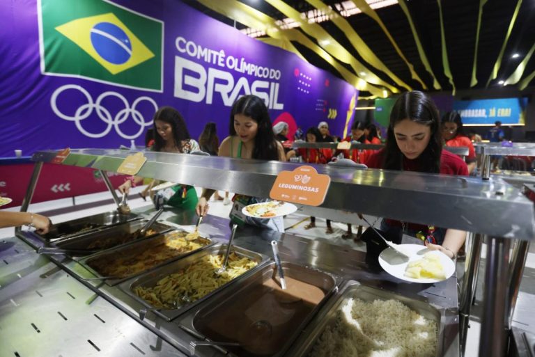 Jogos da Juventude fornecem mais de 3 mil refeições diárias durante o evento
