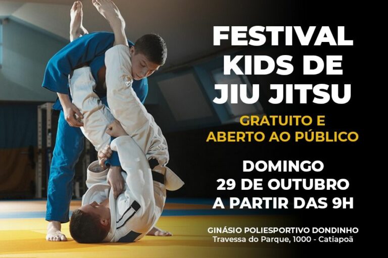 Festival Kids de Jiu-jitsu acontece em São Vicente