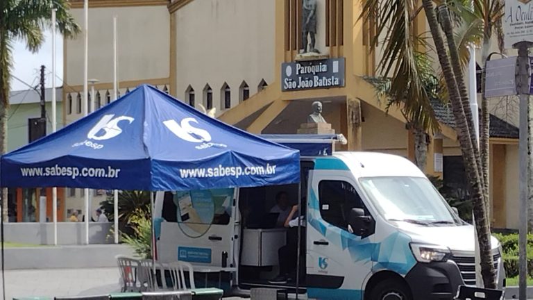 Sabesp disponibiliza Agência Móvel em Peruíbe até esta sexta-feira (20)