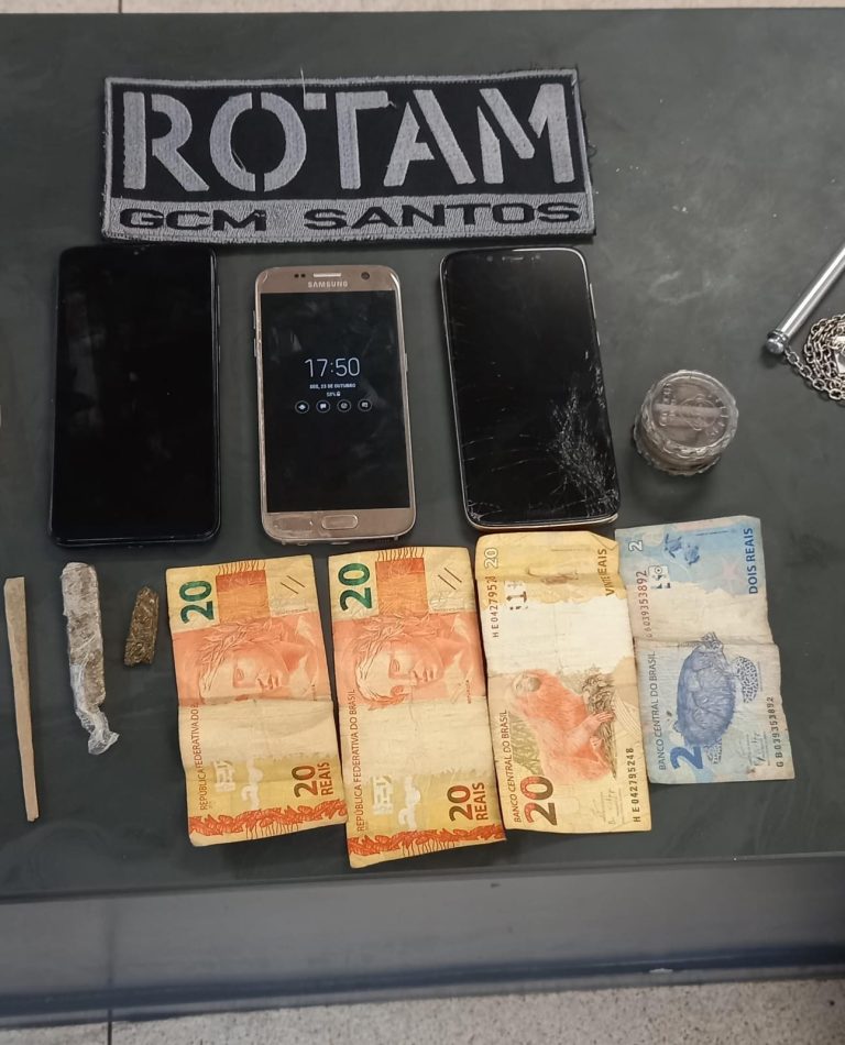 Suspeito de tráfico e estelionato é preso em bairro nobre de Santos